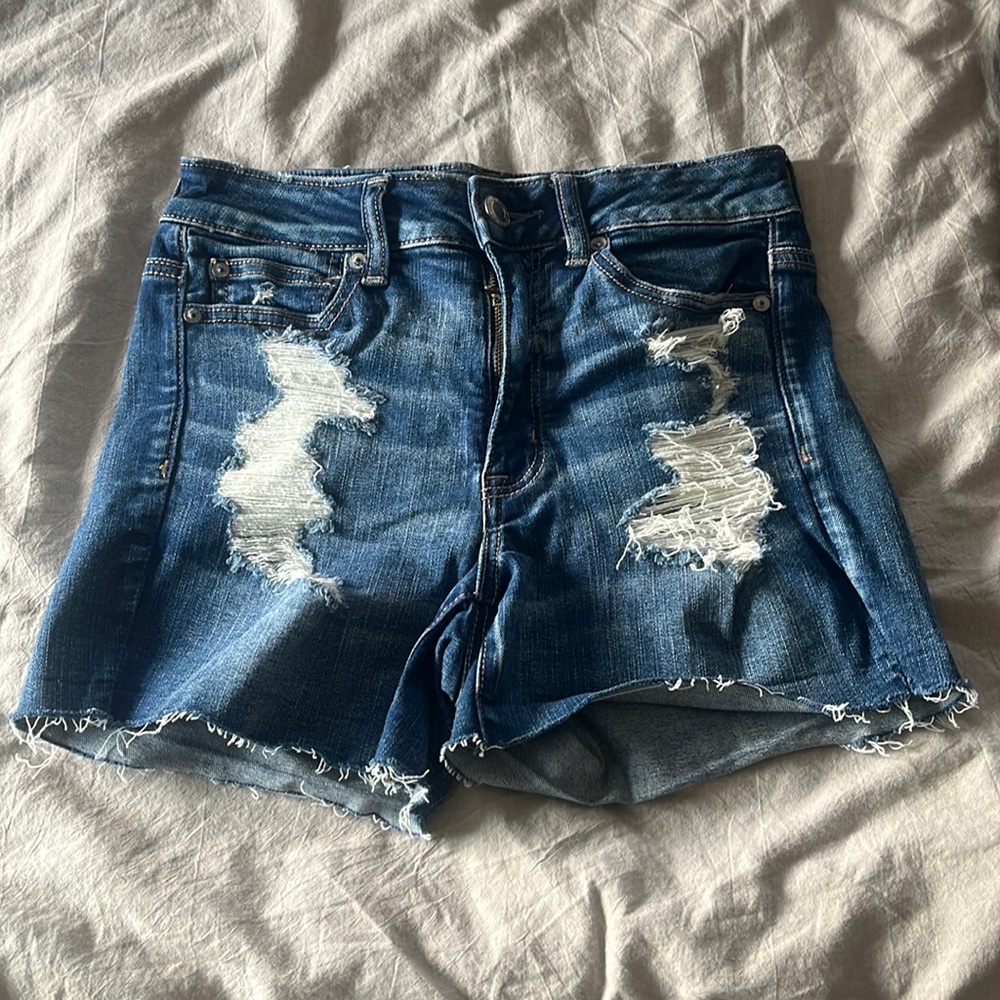American eagle jean shorts
